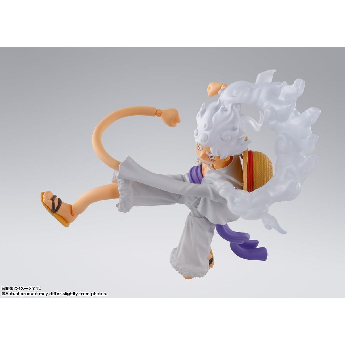 One Piece Monkey D. Luffy Gear5 Action Figure - Bandai Spirits S.H.Figuarts FiguartsZERO