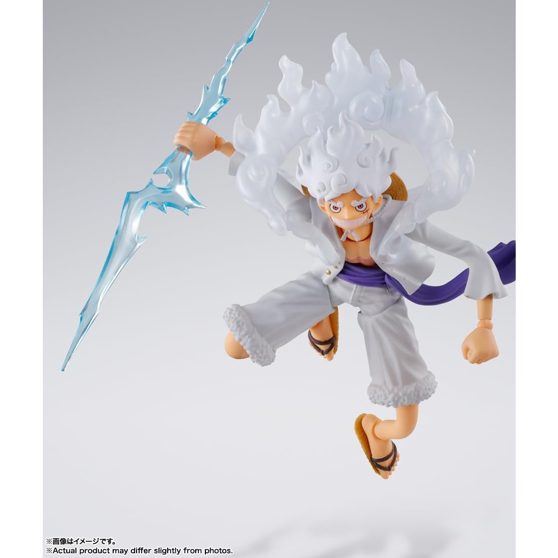 One Piece Monkey D. Luffy Gear5 Action Figure - Bandai Spirits S.H.Figuarts FiguartsZERO