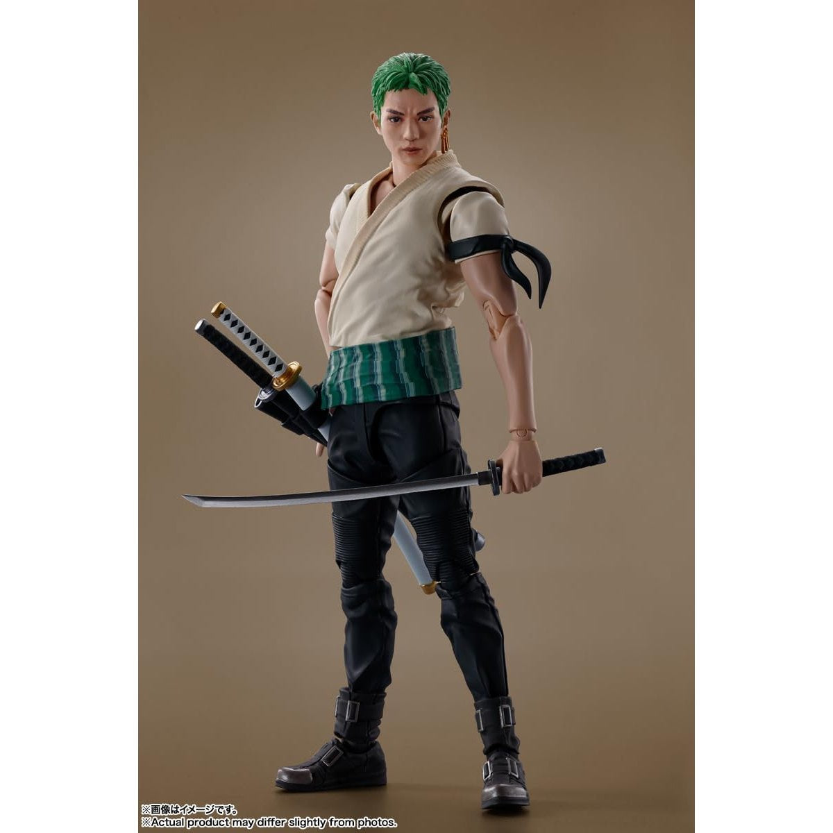 One Piece Netflix Series Roronoa Zoro Action Figure - Bandai Spirits - S.H.Figuarts