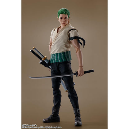 One Piece Netflix Series Roronoa Zoro Action Figure - Bandai Spirits - S.H.Figuarts