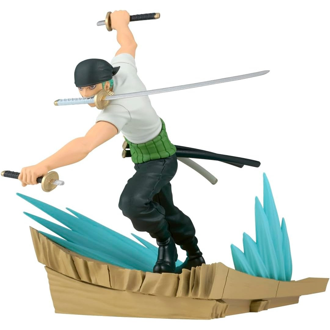 One Piece Roronoa Zoro Statue Figure - Banpresto - Senkozekkei