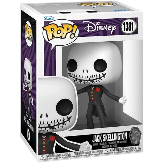 The Nightmare Before Christmas 30th Anniversary Jack Skellington Formal Funko Pop! #1381