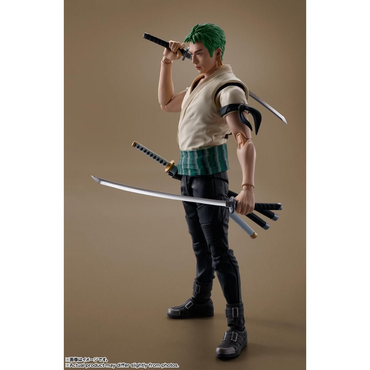 One Piece Netflix Series Roronoa Zoro Action Figure - Bandai Spirits - S.H.Figuarts