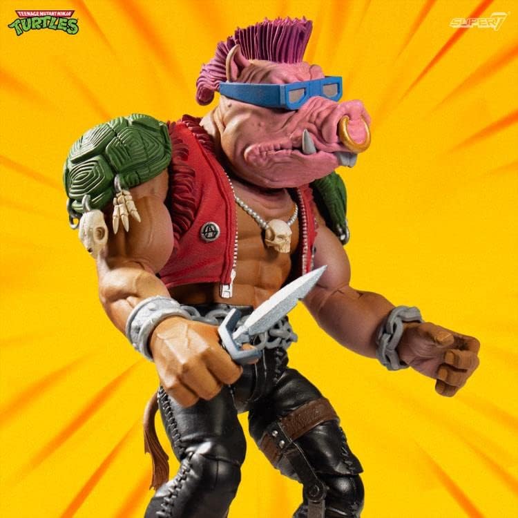 Teenage Mutant Ninja Turtles Bebop Action Figure - Super7 TMNT ULTIMATES! Wave 7