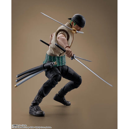 One Piece Netflix Series Roronoa Zoro Action Figure - Bandai Spirits - S.H.Figuarts