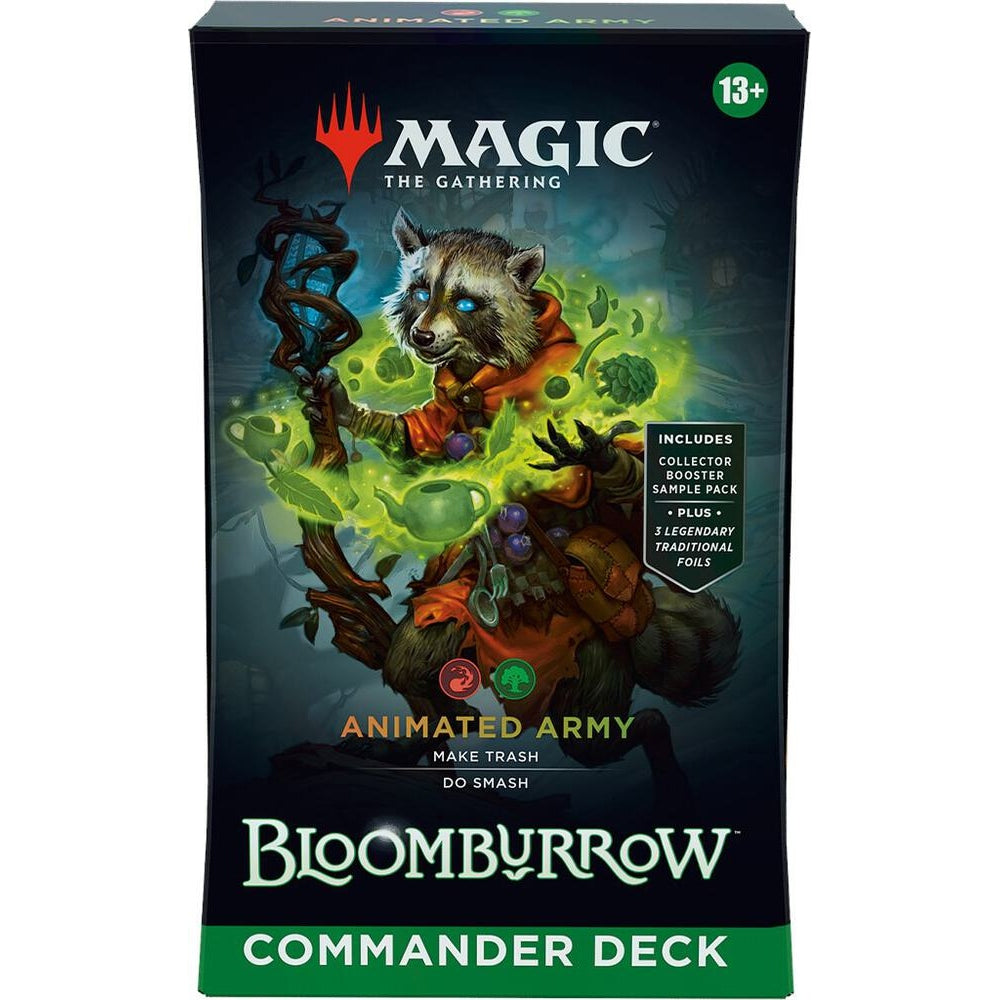 Animated Army Bloomburrow Commander Deck MTG