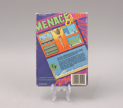 Menace Beach Nintendo NES Unlicensed 1990 Color Dreams CIB w/Manual & Box