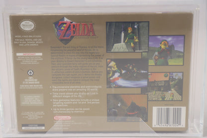 Legend of Zelda: Ocarina of Time Nintendo N64 VGA 75 EX+/NM Rare Players Choice!