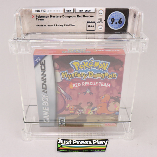Pokemon Mystery Dungeon Red Rescue Team Nintendo GBA Wata 9.6 A++ Near Perfect!