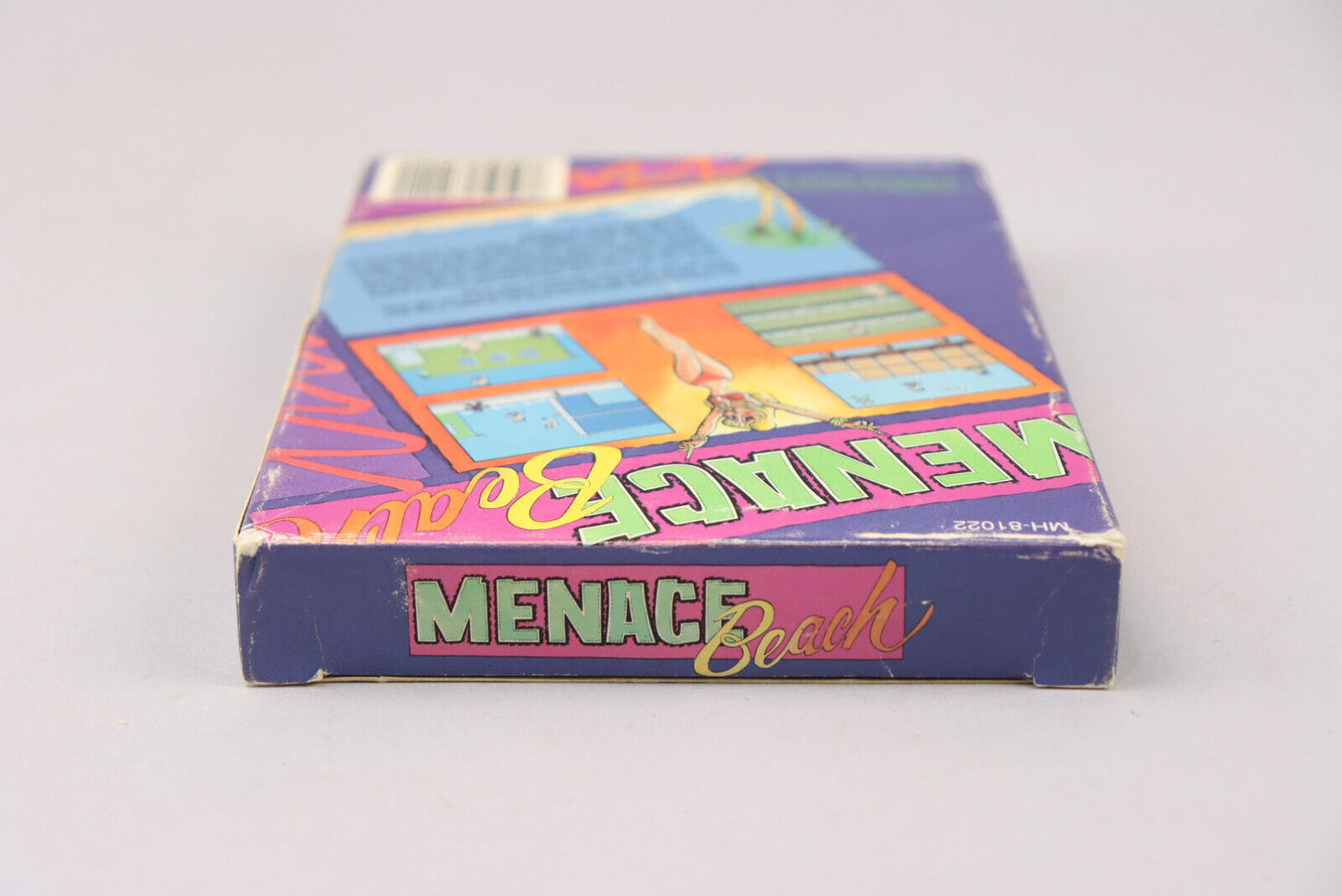 Menace Beach Nintendo NES Unlicensed 1990 Color Dreams CIB w/Manual & Box