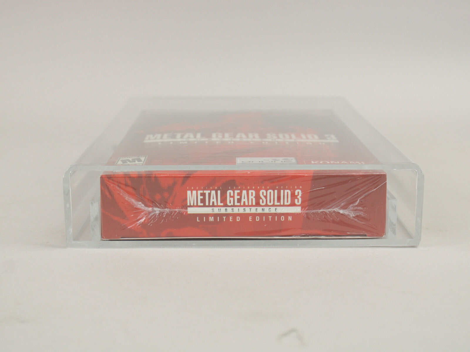 Metal Gear Solid 3 Subsistence Limited Edition Sony PlayStation 2 PS2 VGA 85 NM+