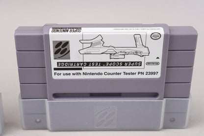 Super Nintendo SNES Test Cartridge NTF 2.5 & Super Scope Rev A NFR Mega Rare!