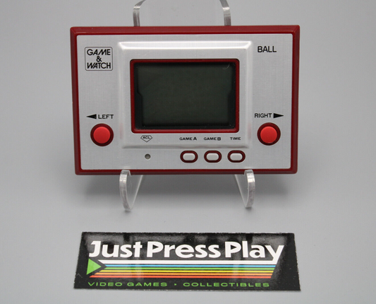 1980 Nintendo Game & Watch Ball AC-01 Handheld Game Working w/ Battery Door