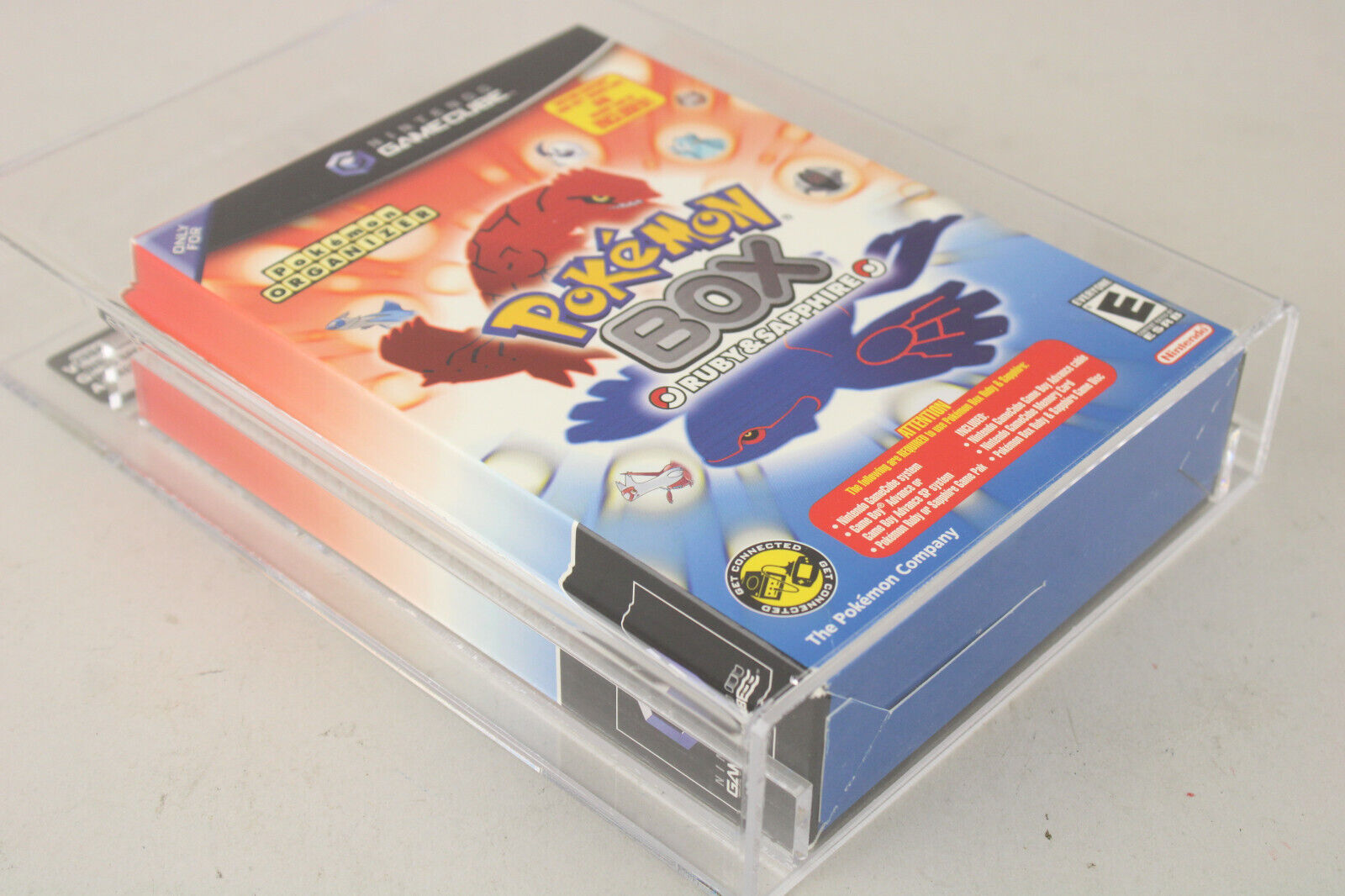 Pokemon Box: Ruby & Sapphire Nintendo GameCube 2004 New Sealed VGA Grade 85 NM+