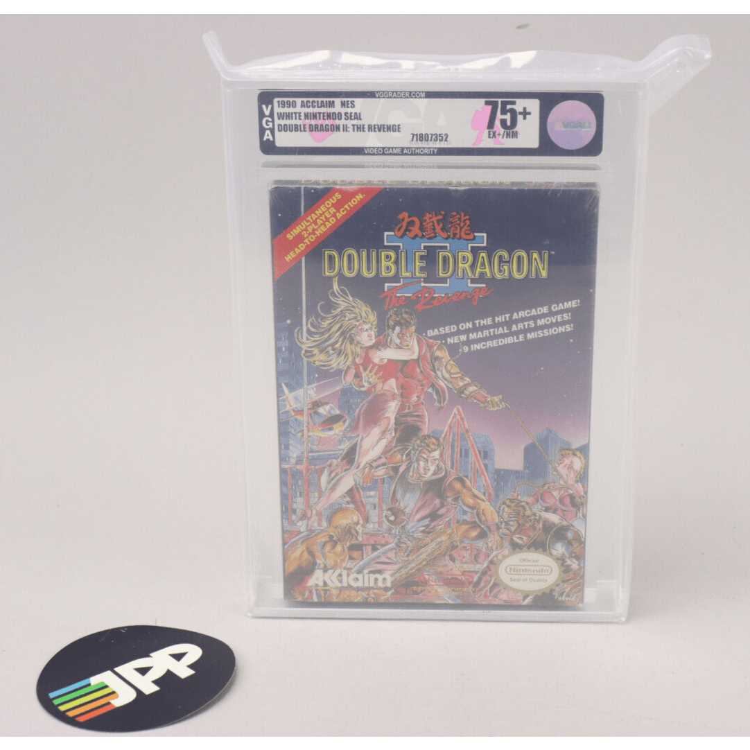 Double Dragon II: The Revenge Nintendo NES 1990 Acclaim Sealed VGA 75+ EX+/NM