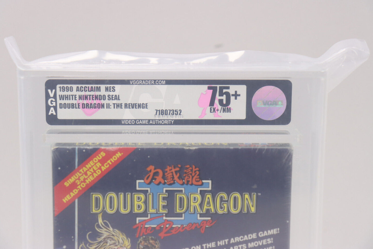 Double Dragon II: The Revenge Nintendo NES 1990 Acclaim Sealed VGA 75+ EX+/NM