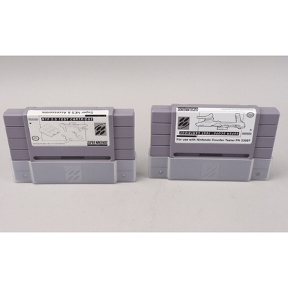 Super Nintendo SNES Test Cartridge NTF 2.5 & Super Scope Rev A NFR Mega Rare!