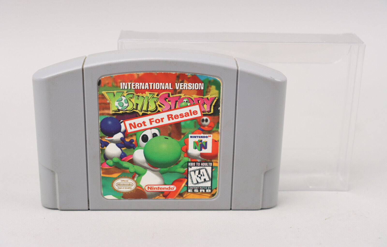 Yoshi's Story Nintendo 64 N64 NFR International Version Cartridge w/Protector