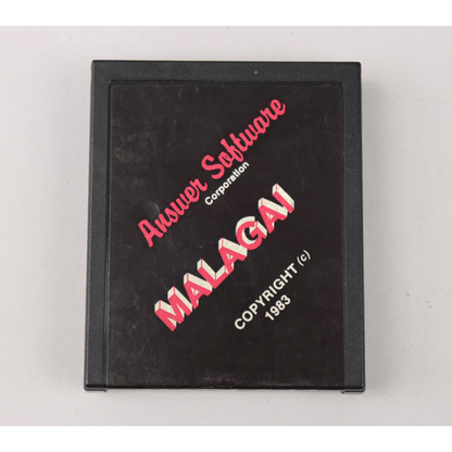 Ultra Rare R10 Atari 2600 Malagai Cartridge Only - 1983 Answer Software - Nice!