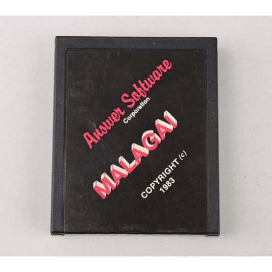 Ultra Rare R10 Atari 2600 Malagai Cartridge Only - 1983 Answer Software - Nice!