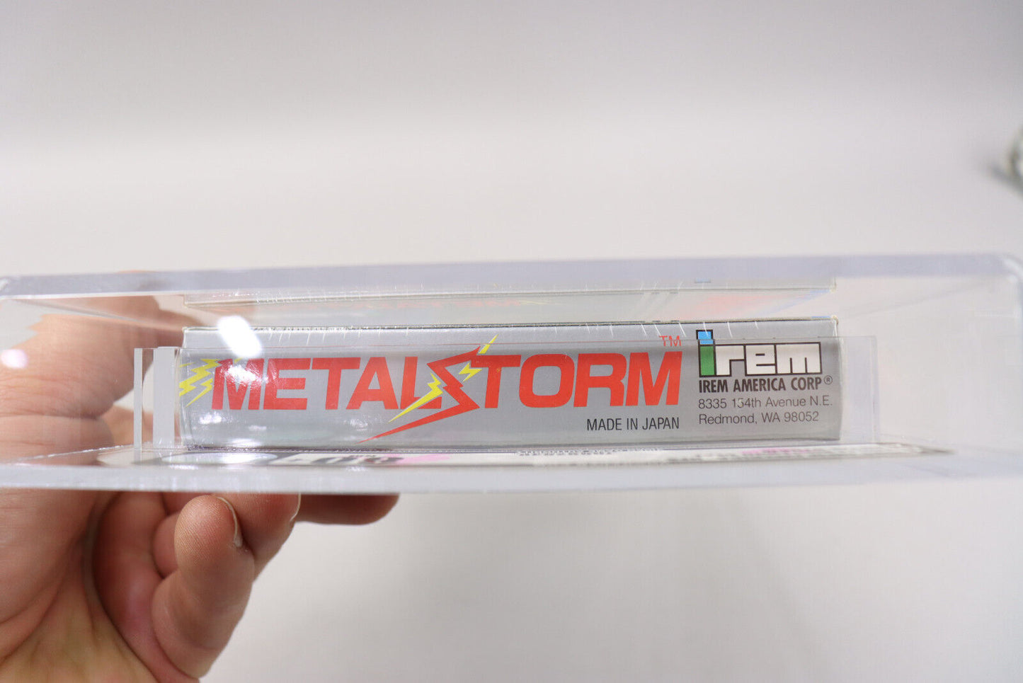 Metal Storm Nintendo NES 1991 Irem Shooter New Factory Sealed VGA Graded 80+ NM