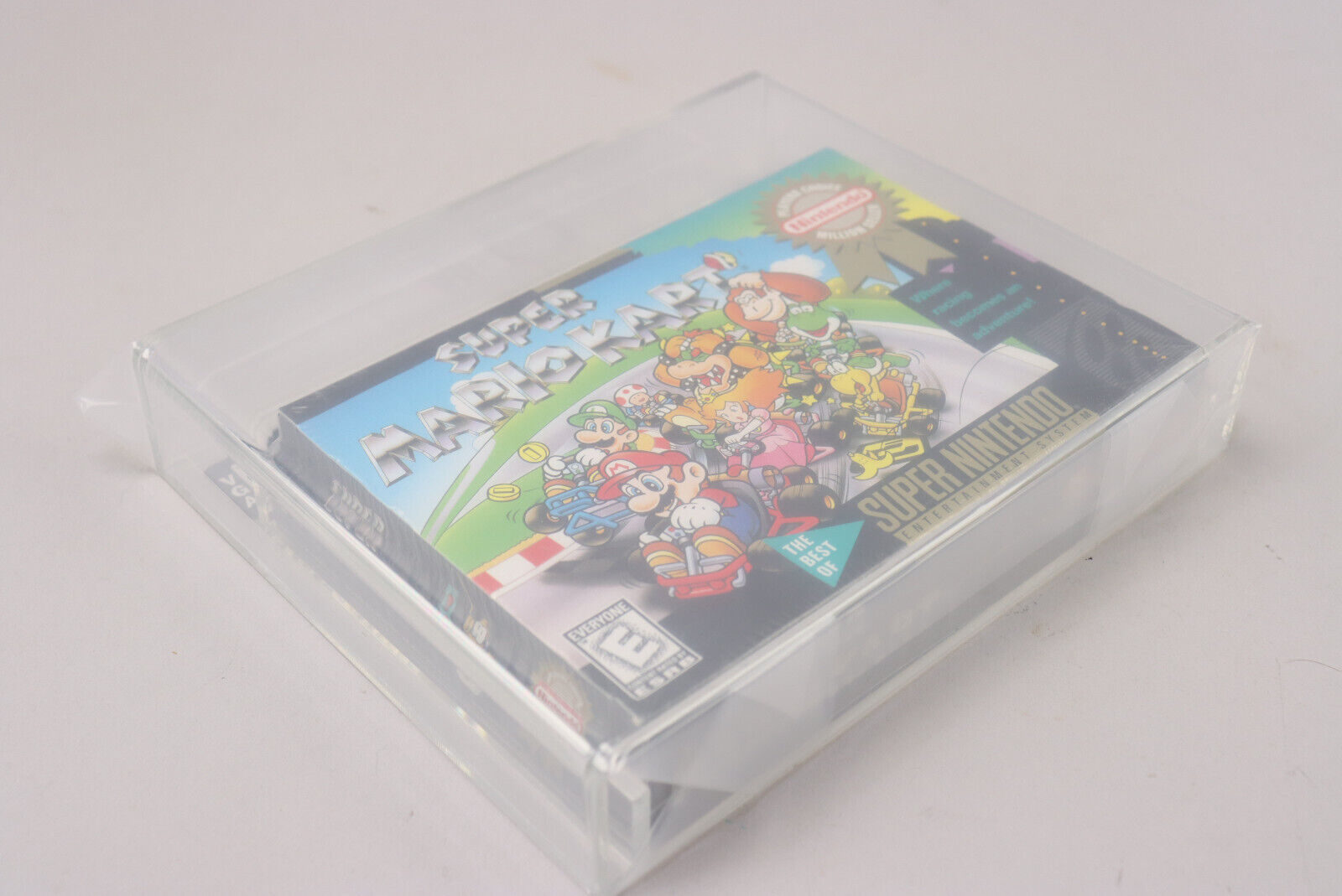 Super Mario Kart Nintendo SNES 1996 New Factory Sealed VGA Graded 80+ NM