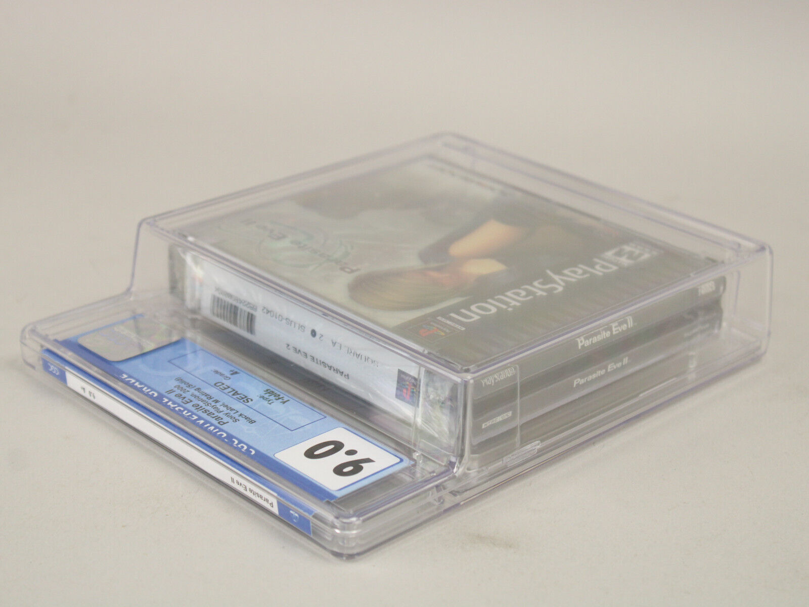 Carte Mémoire Memory Card Grise Parasite Eve 2 II Sony Playstation 1 Carte Mémoire Memory Card Grise Parasite Eve 2 II Sony Playstation 1