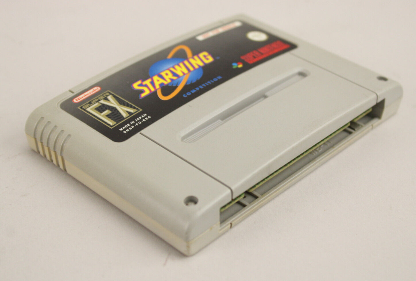 Genuine Starwing Competition Starfox Weekend Super Nintendo SNES Cart NFS PAL