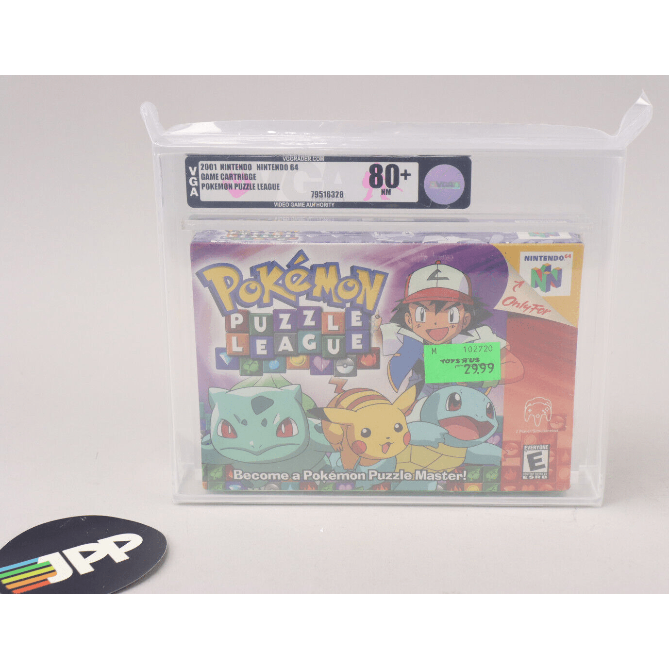 Pokemon Puzzle League Nintendo N64 2001 New Factory Sealed VGA Graded 80+ NM