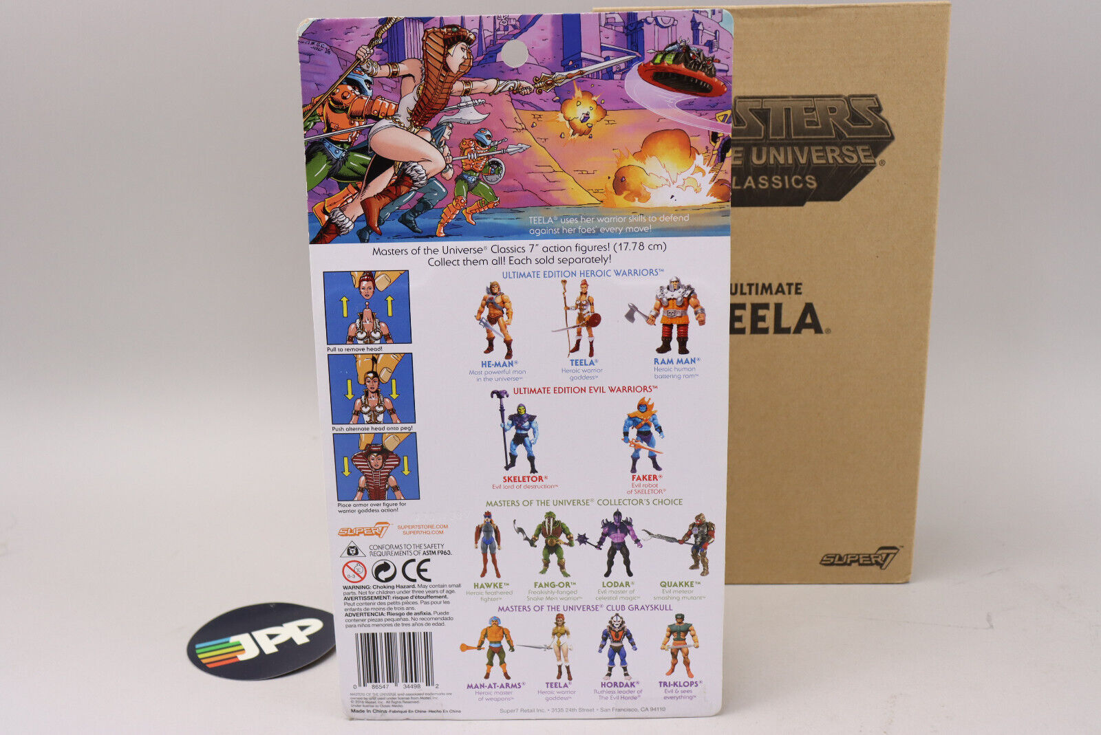 2016 Super7 Masters of the Universe Classics MOTUC Ultimate Teela Figure NIB MOC