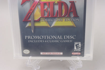 Legend of Zelda Collector's Edition GameCube Promotional Disc VGA Gold 85+ NM+