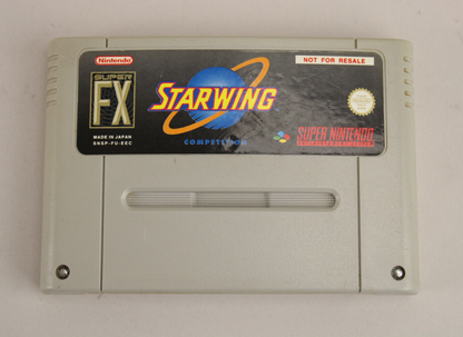 Genuine Starwing Competition Starfox Weekend Super Nintendo SNES Cart NFS PAL