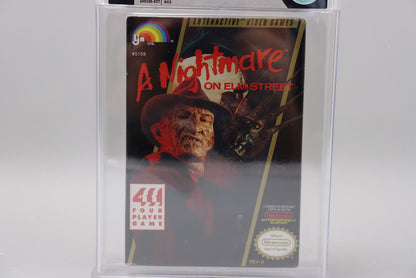 A Nightmare on Elm Street Nintendo NES 1990 CIB Complete Wata Graded 8.5