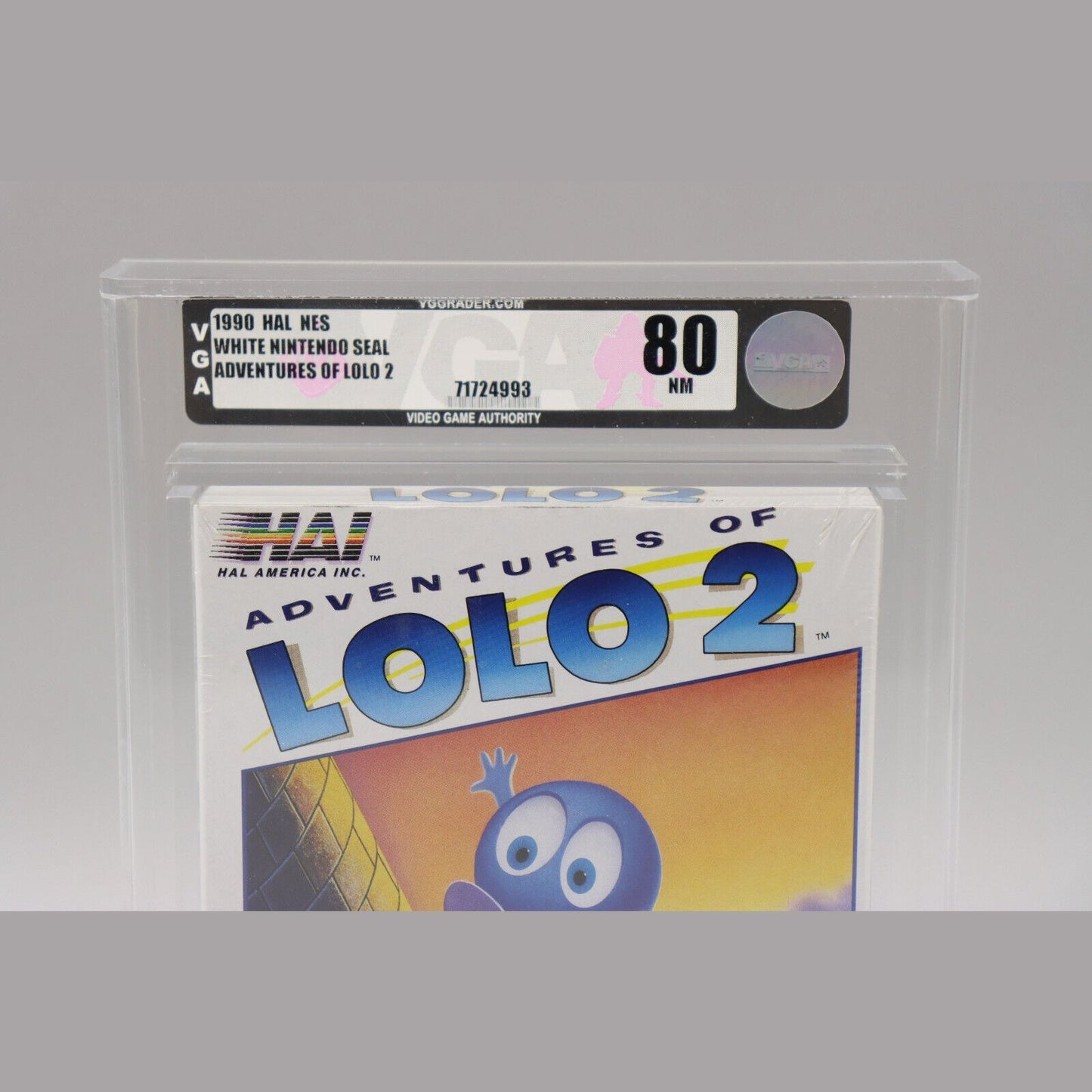 Adventures of Lolo 2 Nintendo NES 1990 Hal New Factory Sealed VGA Graded 80 NM