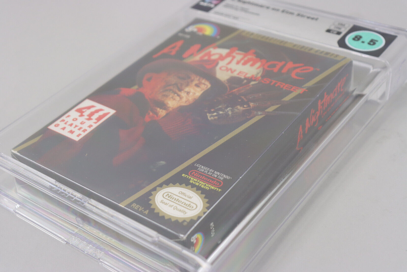 A Nightmare on Elm Street Nintendo NES 1990 CIB Complete Wata Graded 8.5