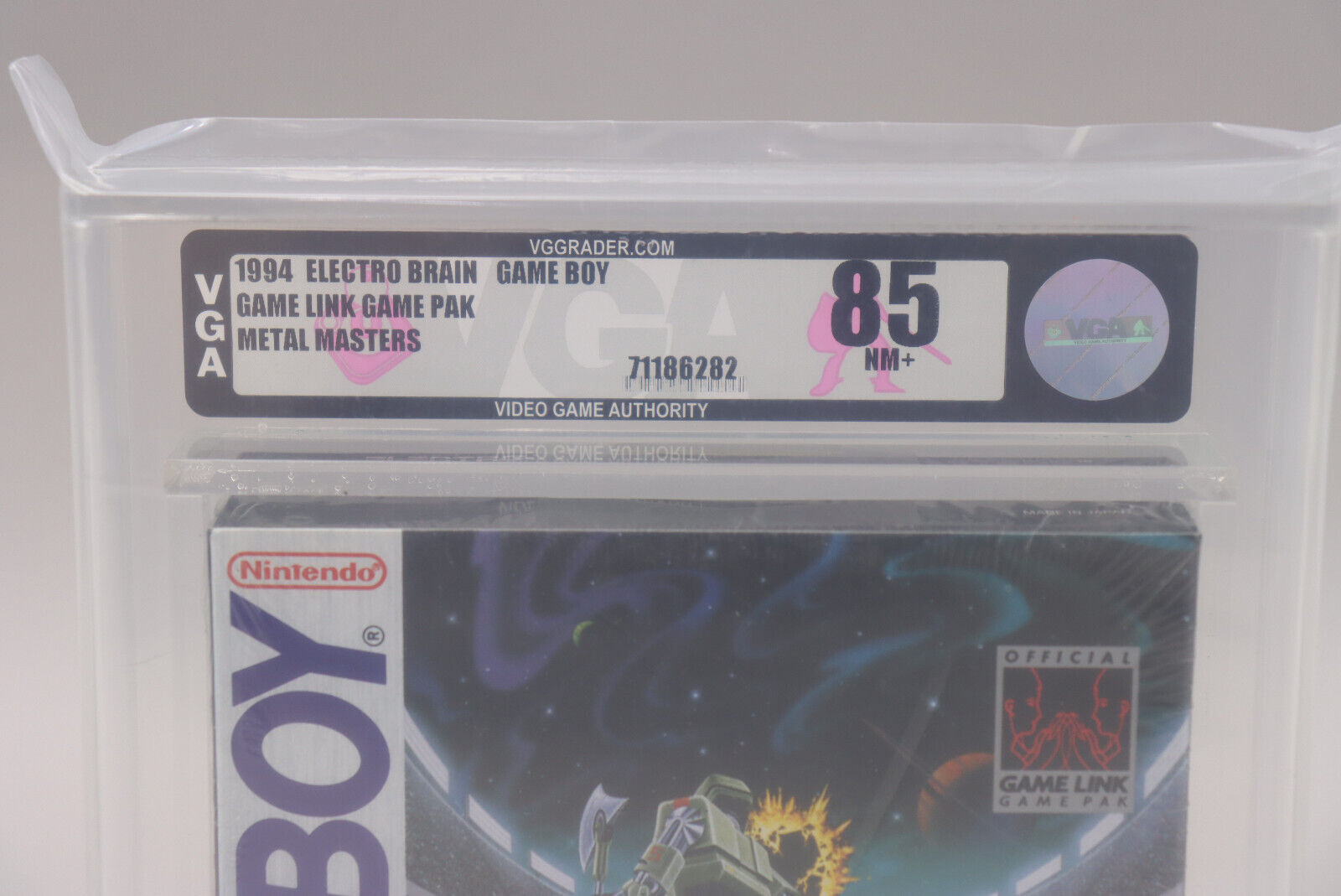 Metal Masters Nintendo Game Boy GB Link Pak 1994 Electro Brain Sealed VGA 85 NM+