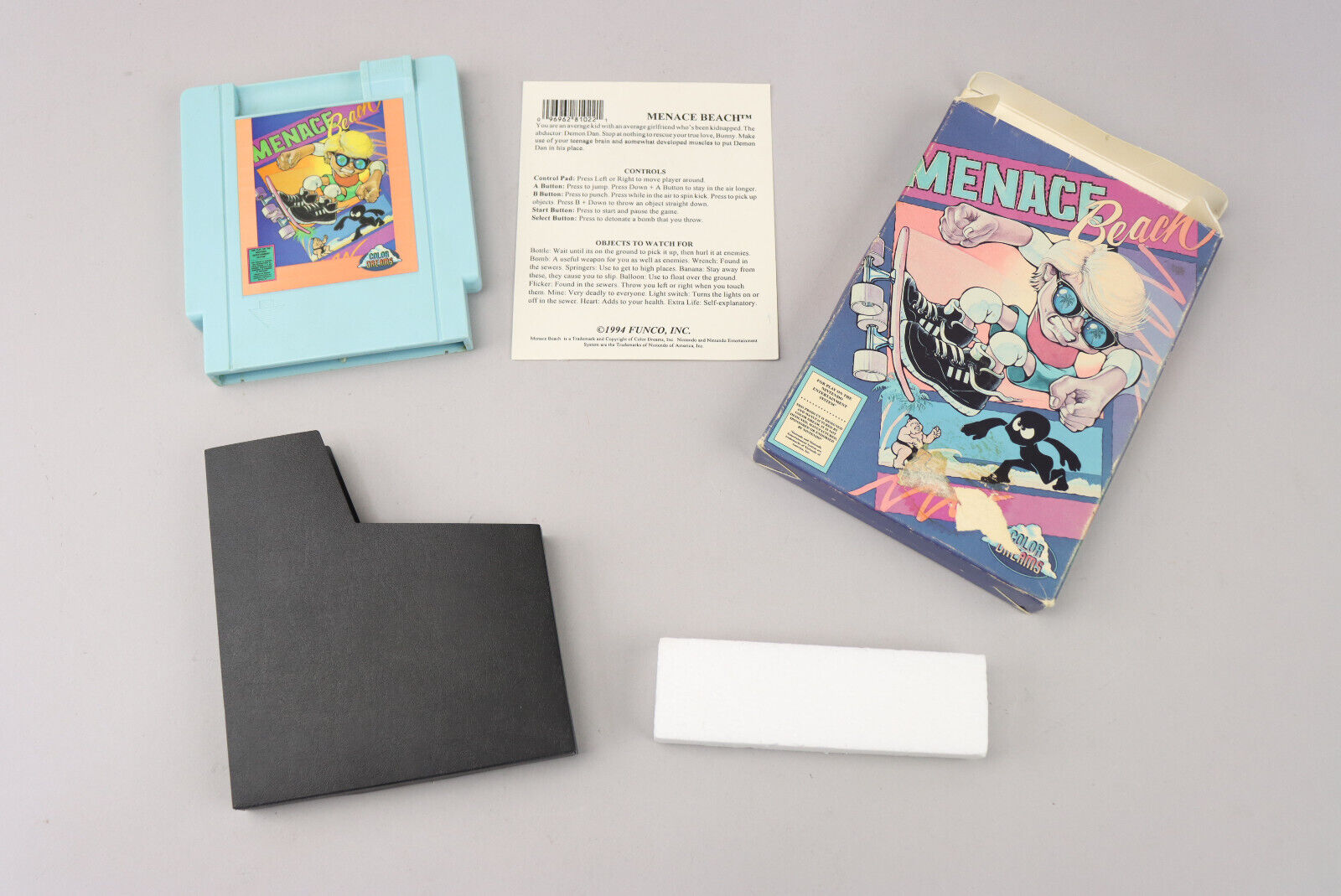 Menace shops Beach on Nintendo NES