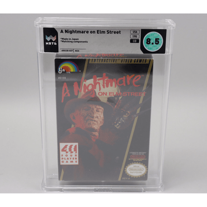 A Nightmare on Elm Street Nintendo NES 1990 CIB Complete Wata Graded 8.5