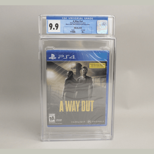 A Way Out Sony PlayStation 4 PS4 New Factory Sealed CGC Graded 9.9 A++ Flawless!