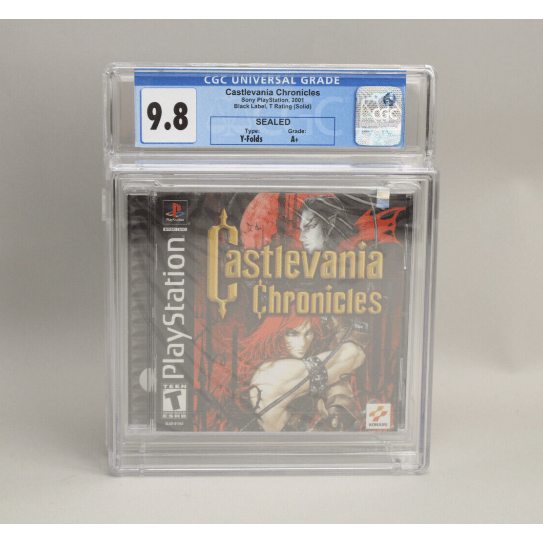 Castlevania Chronicles Sony PlayStation PS1 PSX New Sealed CGC 9.8 A+ Perfect!