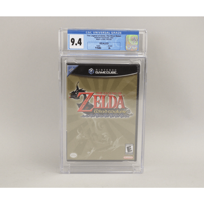 Legend of Zelda The Wind Waker Nintendo GameCube GC New Sealed CGC Graded 9.4 A+