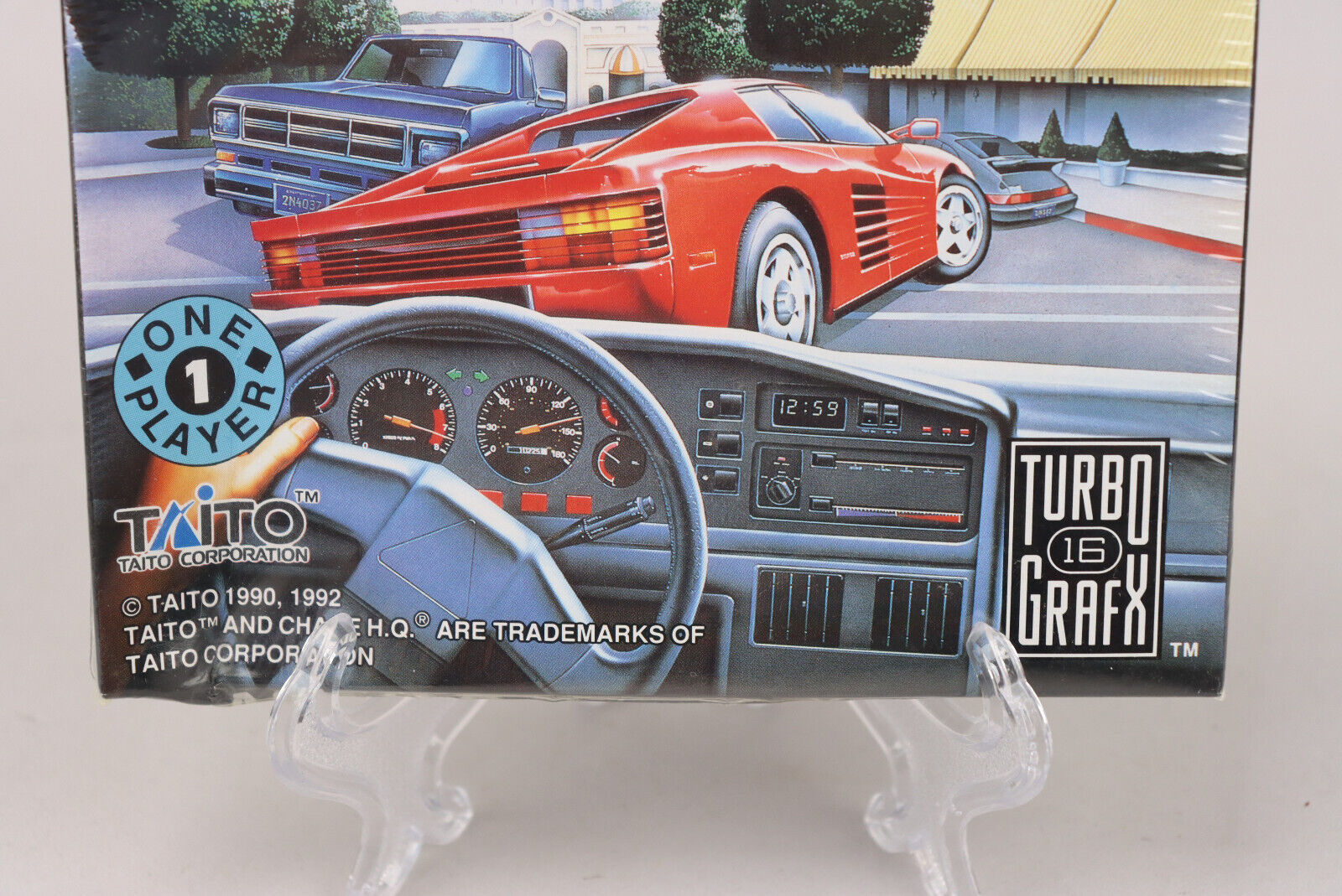 Chase H.Q. NEC TurboGrafx-16 TG16 - 1992 Taito - New & Factory Sealed!