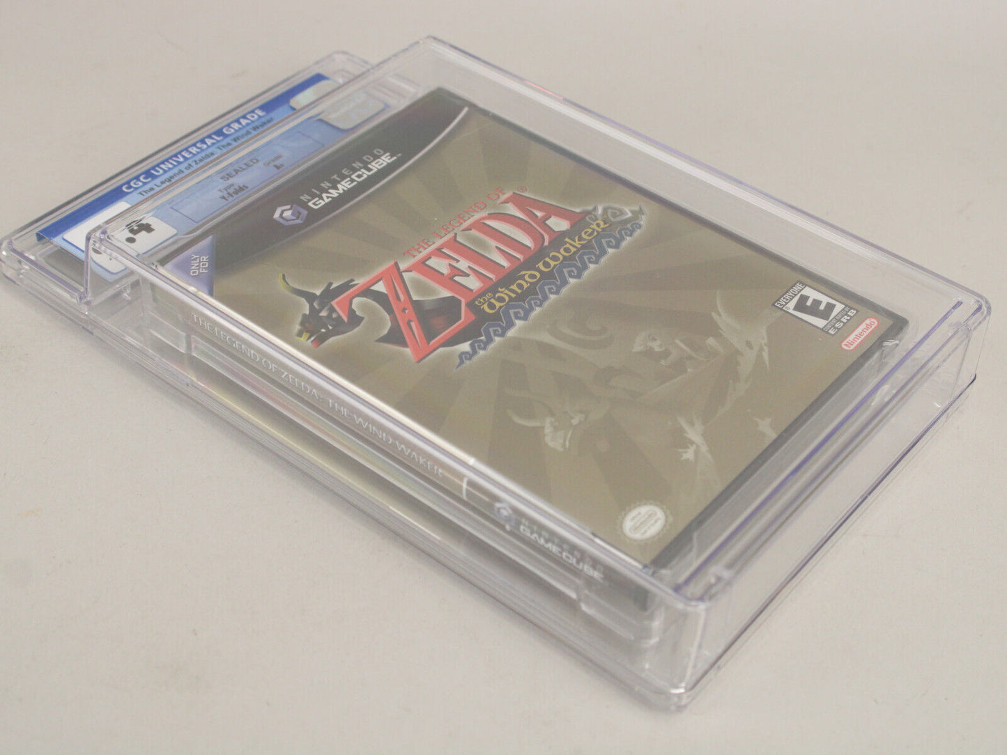 Legend of Zelda The Wind Waker Nintendo GameCube GC New Sealed CGC Graded 9.4 A+