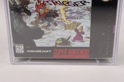 Chrono Trigger Super Nintendo SNES 1995 Squaresoft CIB Complete CGC Graded 8.0