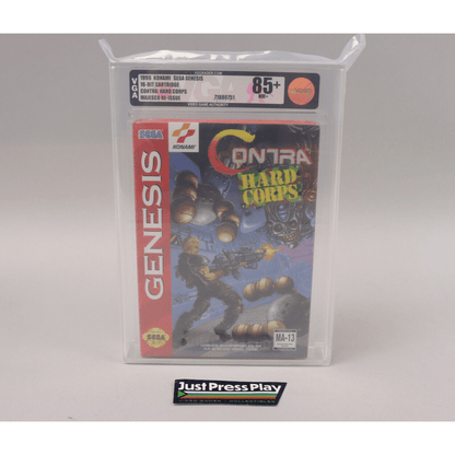 Contra: Hard Corps Sega Genesis 1998 Konami New Factory Sealed VGA Gold 85+ NM+