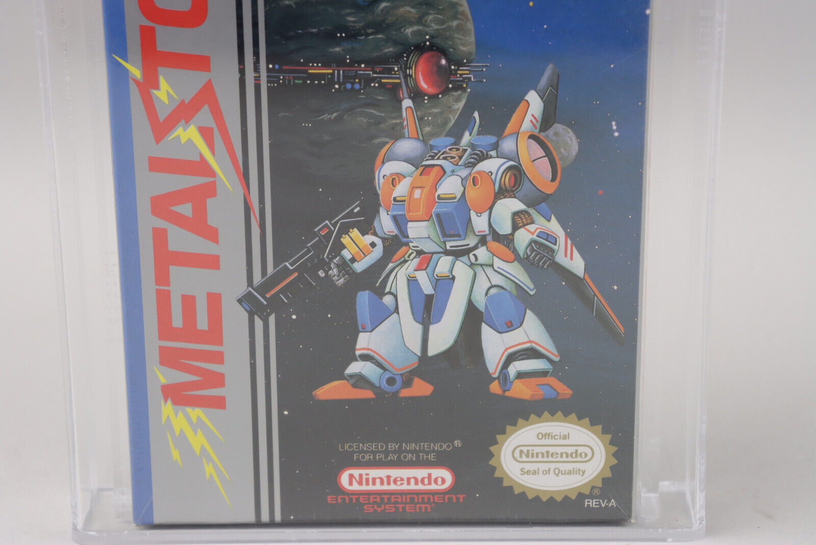 Metal Storm Nintendo NES 1991 Irem Shooter New Factory Sealed VGA Graded 80+ NM