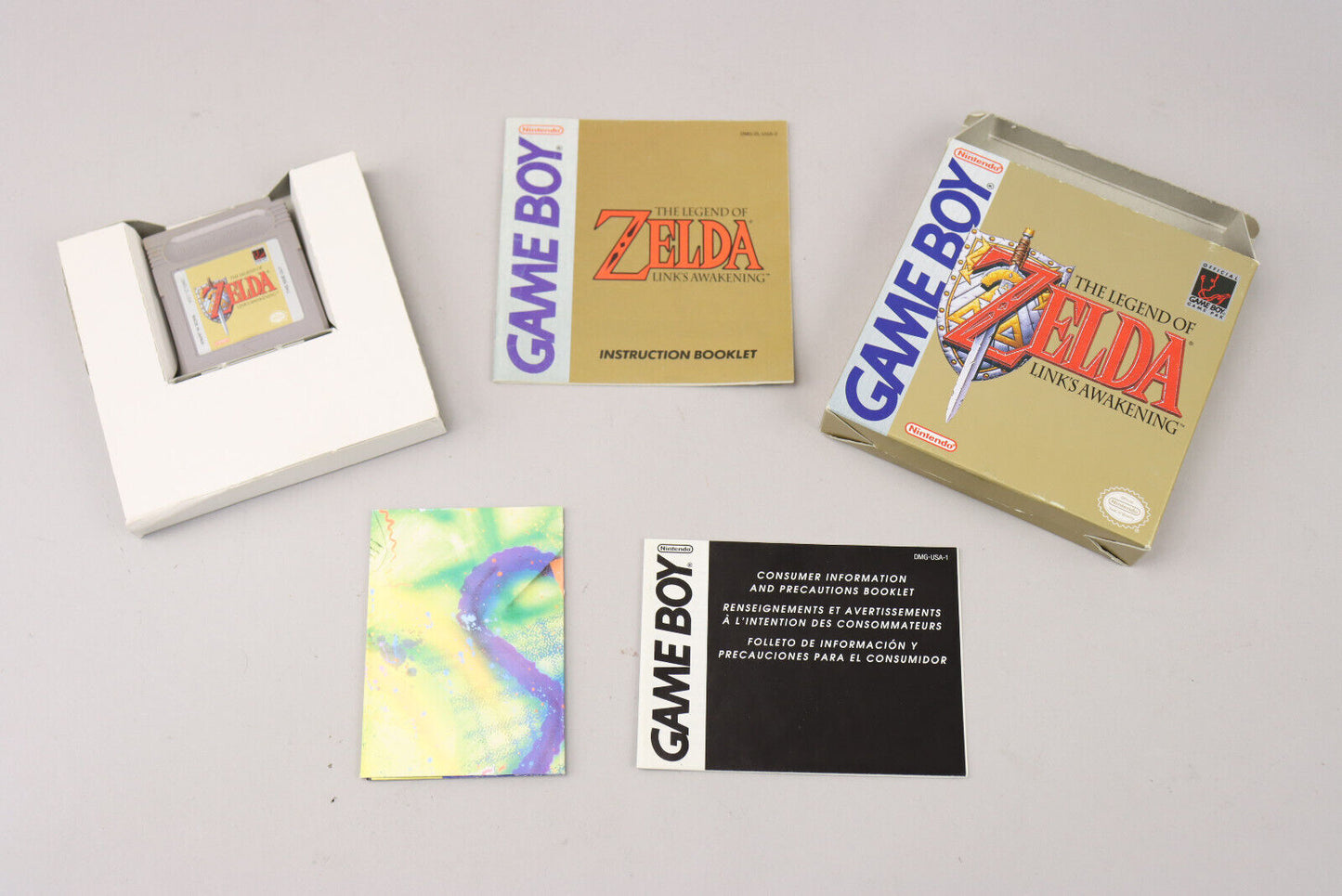 Legend of Zelda Link's Awakening Nintendo Game Boy GB CIB w/Manual EX/NM Beauty!