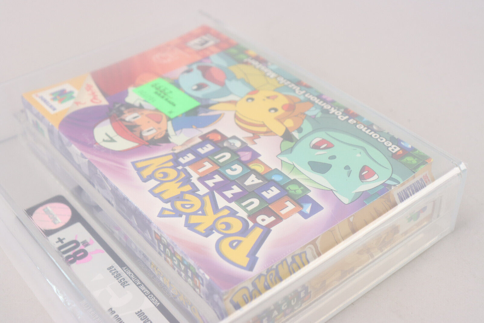 Pokemon Puzzle League Nintendo N64 2001 New Factory Sealed VGA Graded 80+ NM