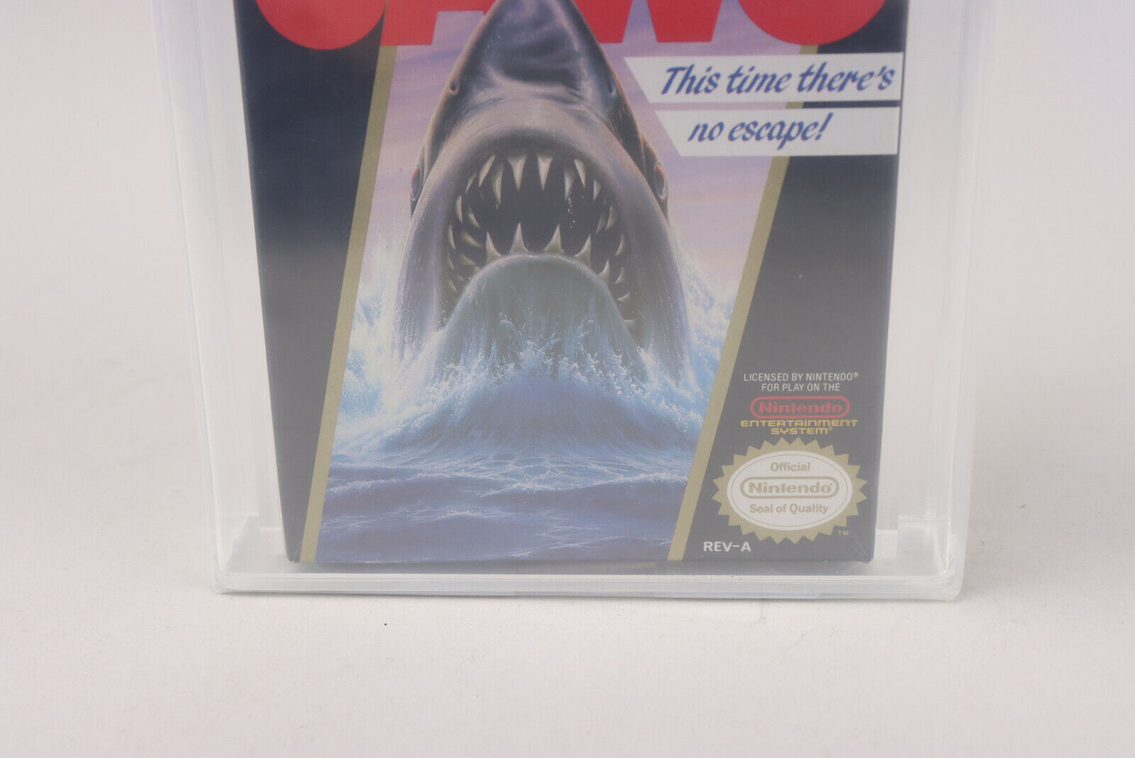 Jaws Nintendo NES 1988 LJN New Factory Sealed VGA Graded 85 NM+