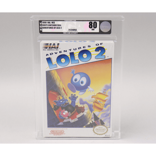 Adventures of Lolo 2 Nintendo NES 1990 Hal New Factory Sealed VGA Graded 80 NM